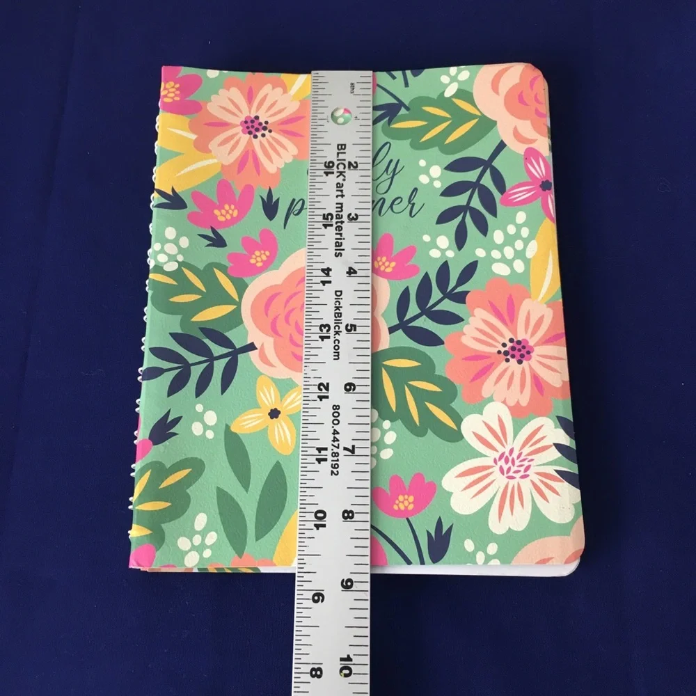 Spiral Daily Planner And 5pc. Sticker Sheets